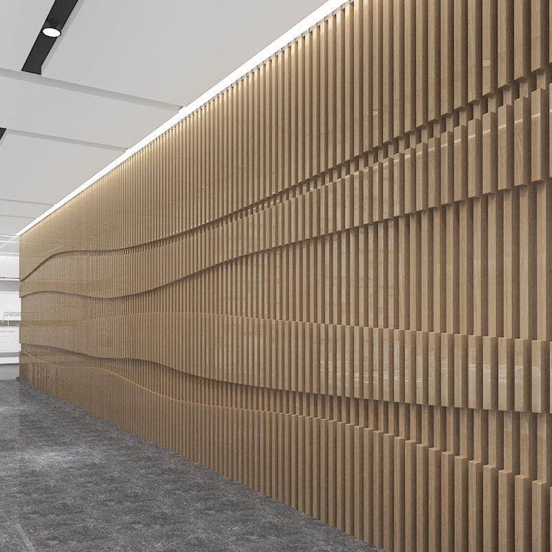 普羅旺斯木紋鋁方通 現(xiàn)代幕墻的3D木紋藝術(shù)與裝飾新風(fēng)尚